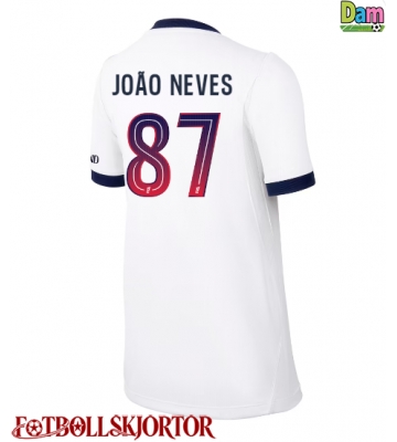 Paris Saint-Germain Joao Neves #87 Bortatröja Dam 2026-27 Kortärmad